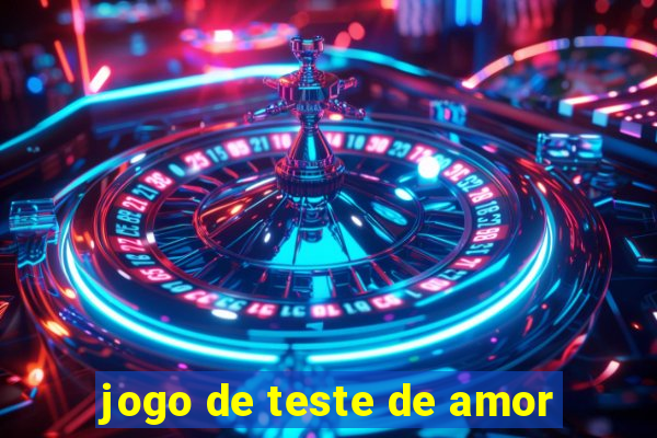 jogo de teste de amor